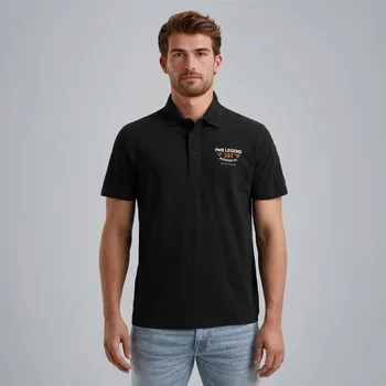 Pánské tričko Pánská polokošile PME LEGEND PPSS2506889 9140 Polo pique melange short sleeve Velikost: L