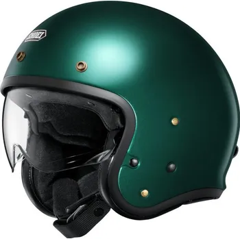 Helma na motorku SHOEI přilba J.O2 british green - L