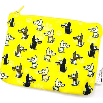 Kabelka Pamlskový Ráj Univerzální taštička - čivava Barva: žlutá 1