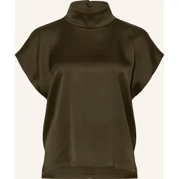 Dámská halenka Drykorn Dámská Halenka Alaria_1 Ze Saténu, tmavě zelená, 34