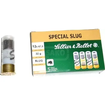 Sportovní střelba Brokový náboj Sellier a Bellot, Special Slug, 20/70mm, 21g 5 ks