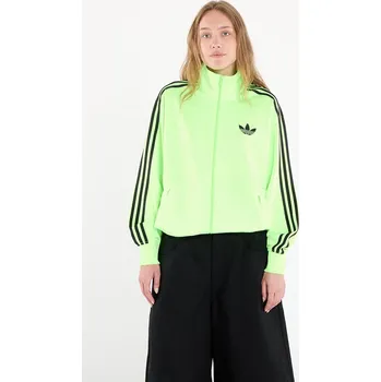 Pánská mikina Mikina adidas Adicolor Classic Firebird Loose Track Top Signal Green/ Black L