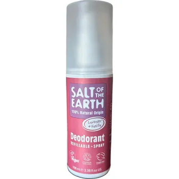 THE SALT OF THE EARTH Deo spray Levandule a vanilka, SALT OF THE EARTH, 100 ml