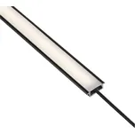 IN-LIGHT Zapuštěný LED profil INLINE Z černý Barva difuzoru: mléčná