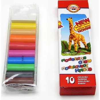 modelína a plastelína KOH-I-NOOR Modelovací hmota žirafa 10x 20 g