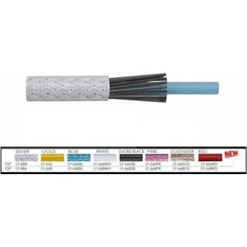 Lanko pro jízdní kolo bowden Alligator LY-666 1metr růžový