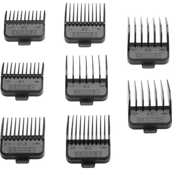 Sada nářadí Gamma Più Gamma+ set guards combs double magnet - sada nástavců s dvojitým magnetem