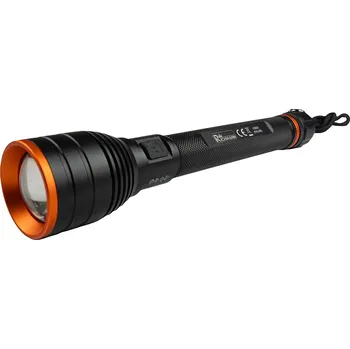 Richmann svítilna nabíjecí LED, PC5921, 3500 lm, 4000 mAh + Zoom (Richmann PC5921 Výkonná LED ruční svítilna s nastavitelným zoomem)