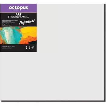 Textilie Malířské plátno OCTOPUS Professional 350 g 50 x 50 cm