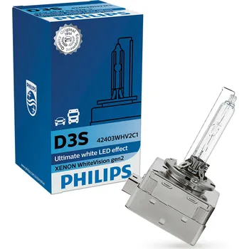 Autodoplněk PHILIPS D3S 35W PK32d-5 White Vision 5000K Xenon 1ks Philips