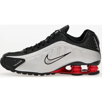 Pánské tenisky Tenisky Nike Shox R4 Black/ Mtlc Silver-Lt Crimson EUR 45