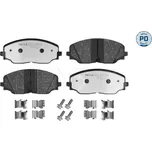 Sada brzdových destiček, kotoučová brzda MEYLE 025 227 6920/PD