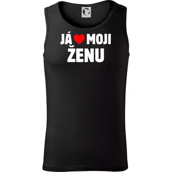 Pánské termoprádlo Já miluju svojí ženu - Tílko pánské Core - XL ( Černá )