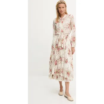 Dámská sukně Košile a sukně Answear.LAB 606582.FLK béžová 01X, vel. M