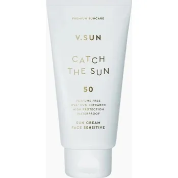 Přípravek na opalování V.SUN Opalovací krém na obličej SPF 50 bez parfemace 75 ml