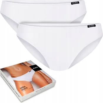 Podprsenka ATLANTIC dámské sportovní kalhotky 2 ks 2BLP580 bílá M