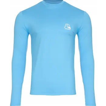 Pánské tričko Pánské plavecké tričko s dlouhým rukávem Quiksilver Heritage Heather azure blue XXL