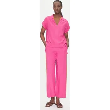 Dámské kalhoty LOLA CASADEMUNT Kalhoty z materiálu LS2514015 Růžová Relaxed Fit S