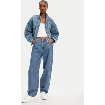 HUGO Jeansová bunda Lou 50541559 Modrá Regular Fit M