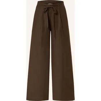 More & More Dámské Marlene Kalhoty, tmavě hnědá, 34