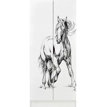 Šatní skříň Skříň Leomark Roma 70 x 161,5 x 42,5 cm bílá