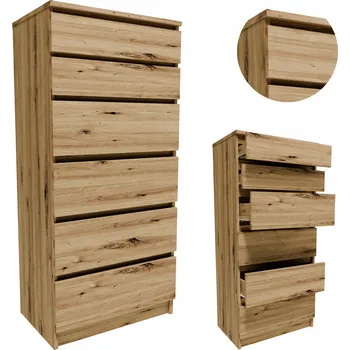 Komoda Komoda Matkam 60 x 40 x 130 cm dub artisan matný