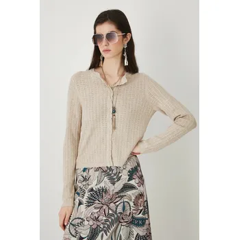 Dámský svetr Kardigan Medicine RW25.SWD103 béžová 08M, vel. XL