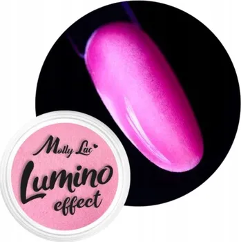Prach Ozdoby Na Nechty MOLLYLAC 2g Lumino Effect Svítící ve Tmě Č. 6