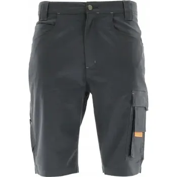 Pánské kraťasy Kraťasy SPANDEX elastické ACTIFLEX Sara šedo-oranžové XL