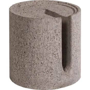 Komín Soklová vložka, keramzit, ø 270 × 245 mm WKC-27