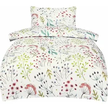 Povlečení Jahu Bavlněné saténové povlečení DELUXE JASMINE 140x200, 70x90 cm