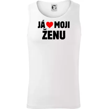 Já miluju svojí ženu - Tílko pánské Core - 2XL ( Bílá )