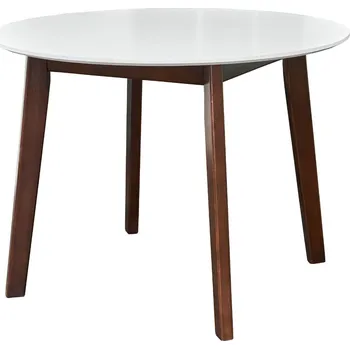 Jídelní stůl VerDesign NEEL 1000, jídelní stůl, ořech-bílý