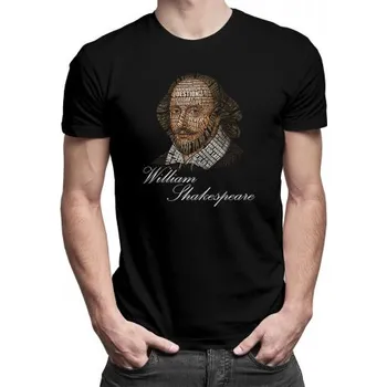 Žertovný předmět William Shakespeare - pánské tričko s potiskem- Tričkový.cz