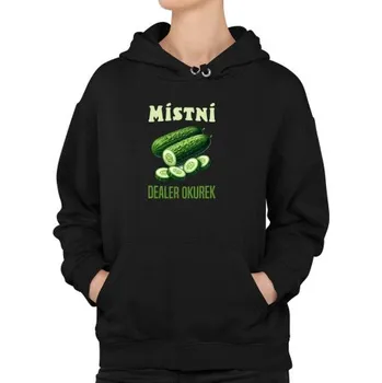 Žertovný předmět Místní dealer okurek - dámská mikina s potiskem- Tričkový.cz