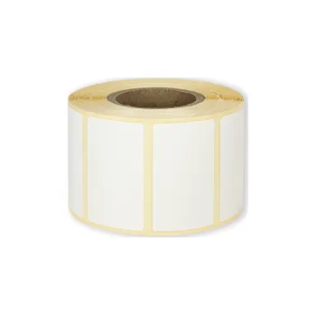 Samolepící etiketa S&K LABEL Termotransferové etikety TTR - 49x40 mm, dutinka 40 mm, bílé, 930 ks