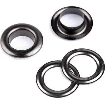 Průchodky s podložkou vnitřní Ø12 mm / vnější Ø21 mm lesklé