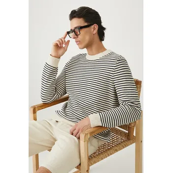 Pánský svetr Svetr Medicine pánský, béžová barva RW25-SWM100 01A, vel. M