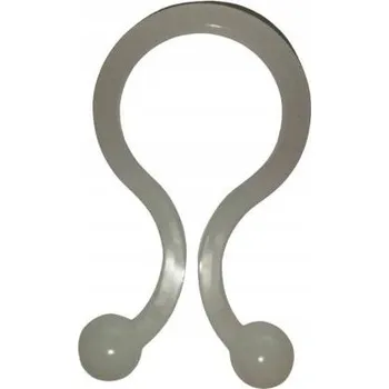 Vrták Zapínání, 100 kusů, bílé