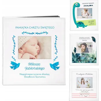 Fotoalbum Velké fotoalbum s potiskem ke Křtiny, 1 Rok, Narozeniny