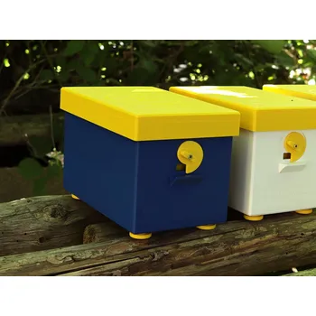 Třírámkový oplodňácek - Jednoruční úlek na oplození včelích matek Barva: Modrá