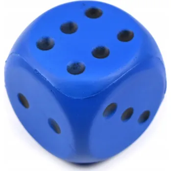 MĚKKÁ PĚNOVÁ KOSTKA SENZORICKÁ HRAČKA PRO DĚTI ANTISTRESOVÁ 6 CM