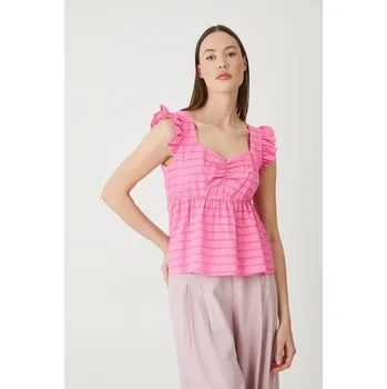 Dámská halenka Halenka Medicine dámská, růžová barva, hladká RS25.BKD907 30X, vel. S