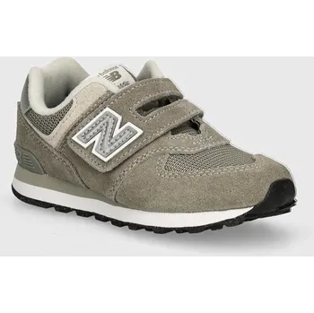Chlapecká obuv Dětské sneakers boty New Balance 574 PV574EVG šedá 90X, EUR 33