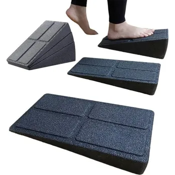 Nastavitelný klínový blok na jógu a dřepy Skloněná podložka pro protažení lýtek a nohou Zpevnění dolních končetin