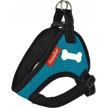 Postroj pro psa Champion Beztlakový postroj "Komfort" reflexní 45 Tyrkysový