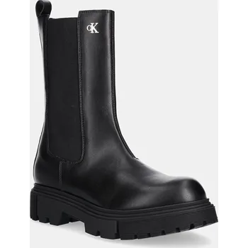 Dívčí obuv Dětské holínky Calvin Klein Jeans V4A5.83137.35.39 černá 99X, EUR 36