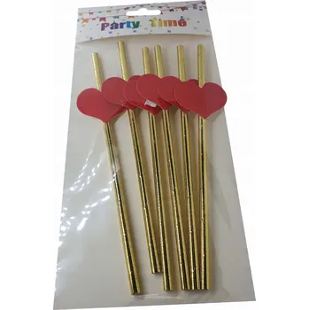 Papírová Brčka Eurobatt 6 ks