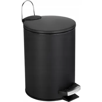 Odpadkový koš ODPADKOVÝ KOŠ S PEDÁLEM 3L KEVIN ČERNÝ GALICJA