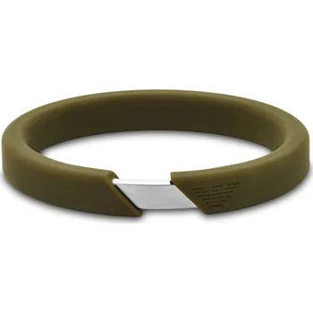 Náramek Silikonový náramek s logem Emporio Armani Eagle - Emporio Armani